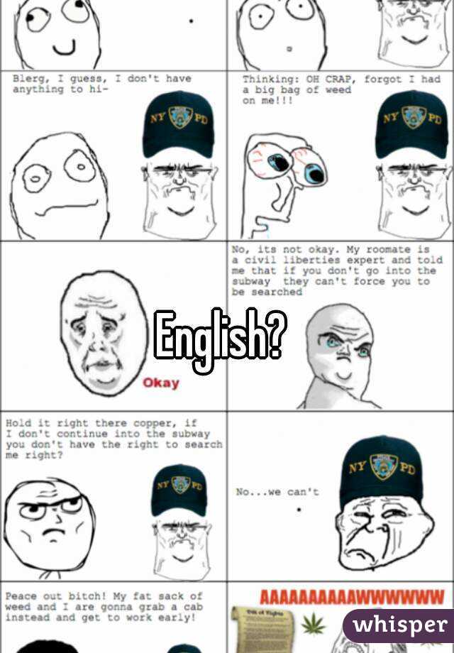 English? 