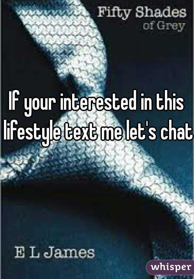 If your interested in this lifestyle text me let's chat 