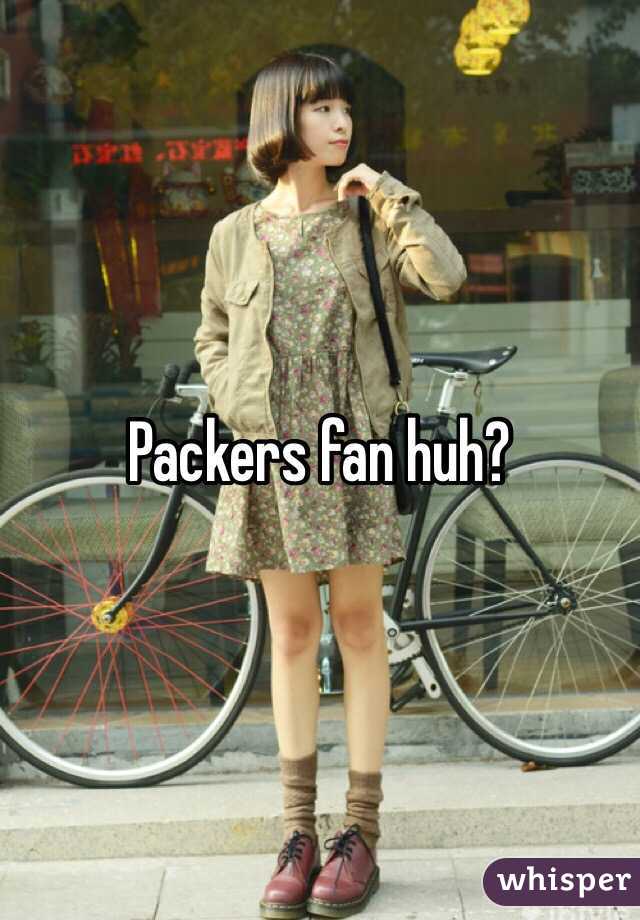 Packers fan huh?