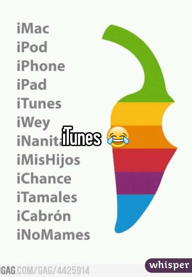 iTunes 😂