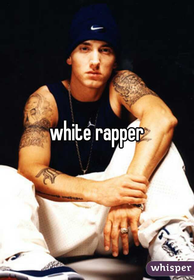 white rapper