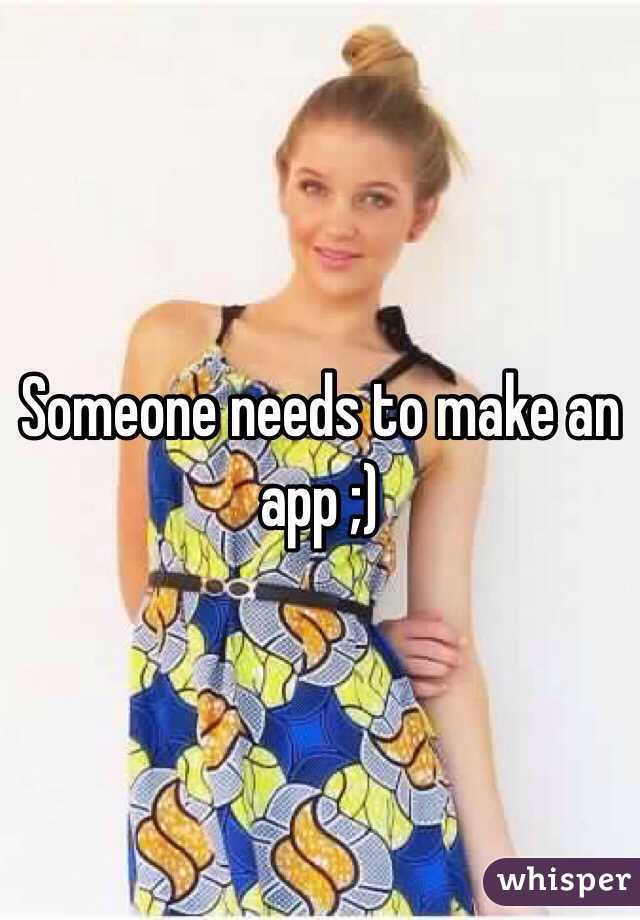 Someone needs to make an app ;)