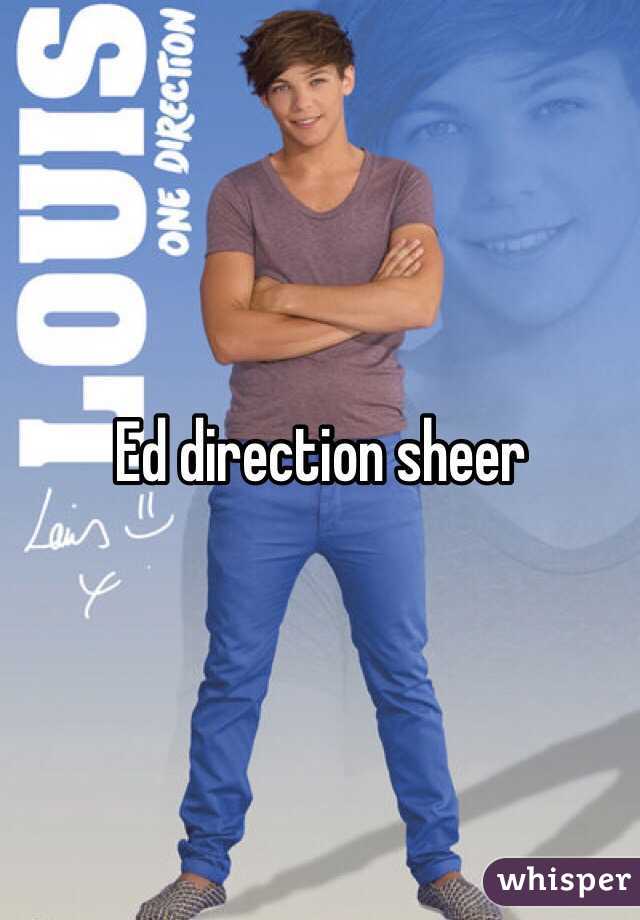 Ed direction sheer