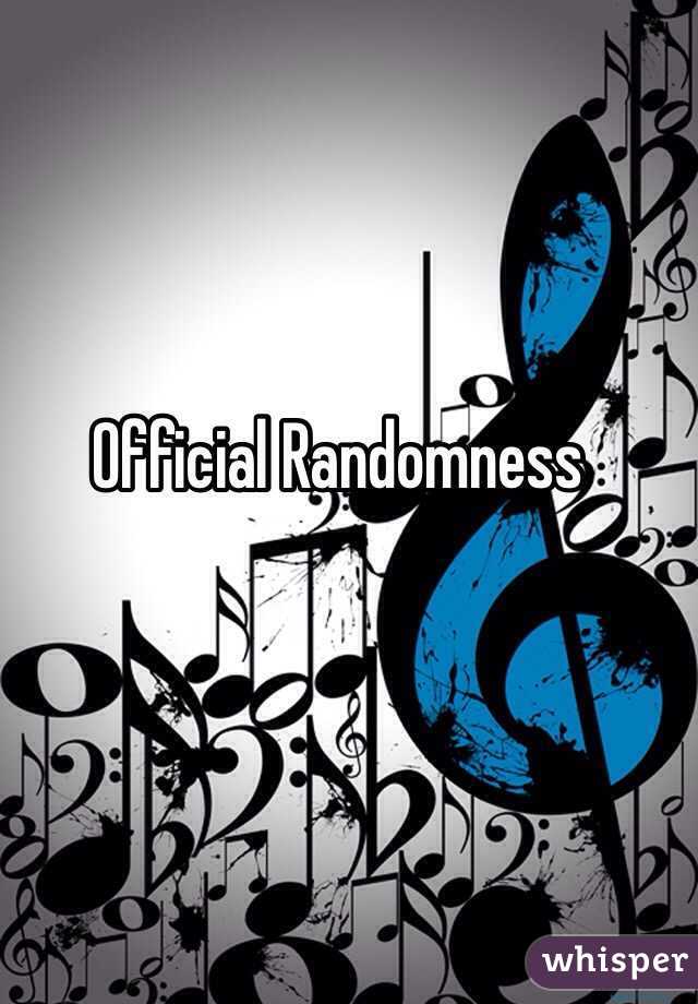 Official Randomness 