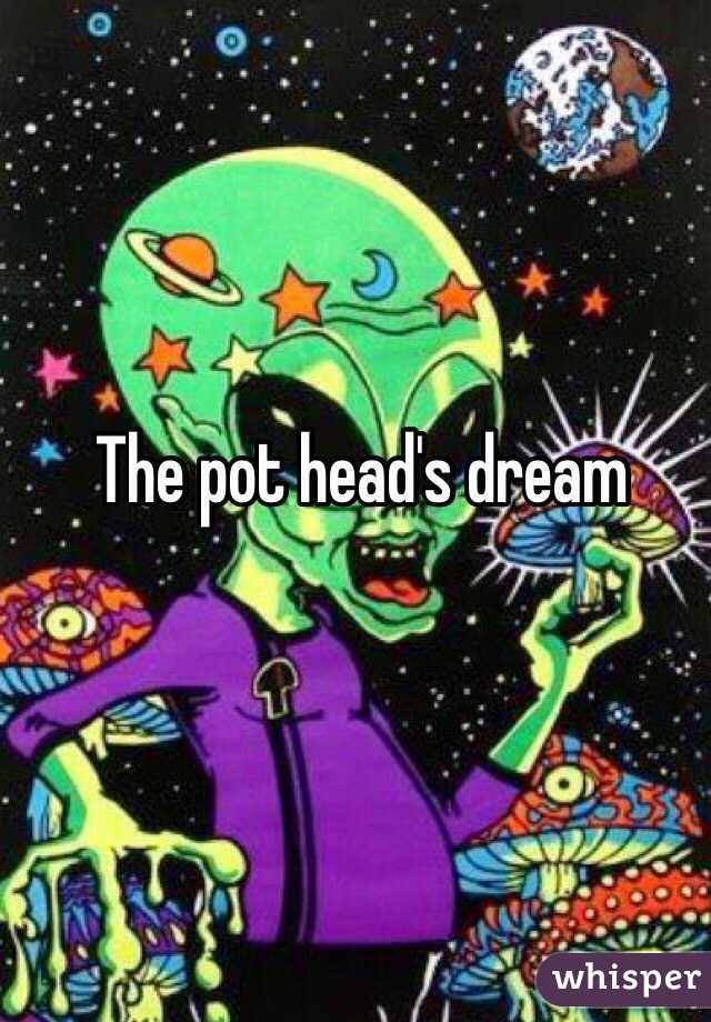 The pot head's dream