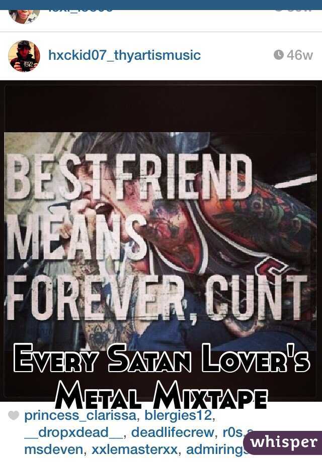 Every Satan Lover's Metal Mixtape