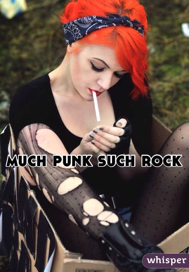 much punk such rock 