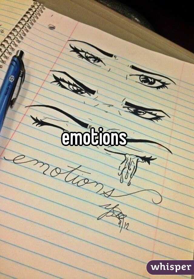 emotions 