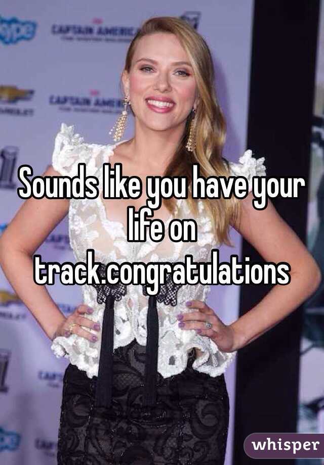 Sounds like you have your life on track.congratulations