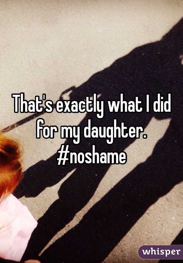 That's exactly what I did for my daughter. #noshame