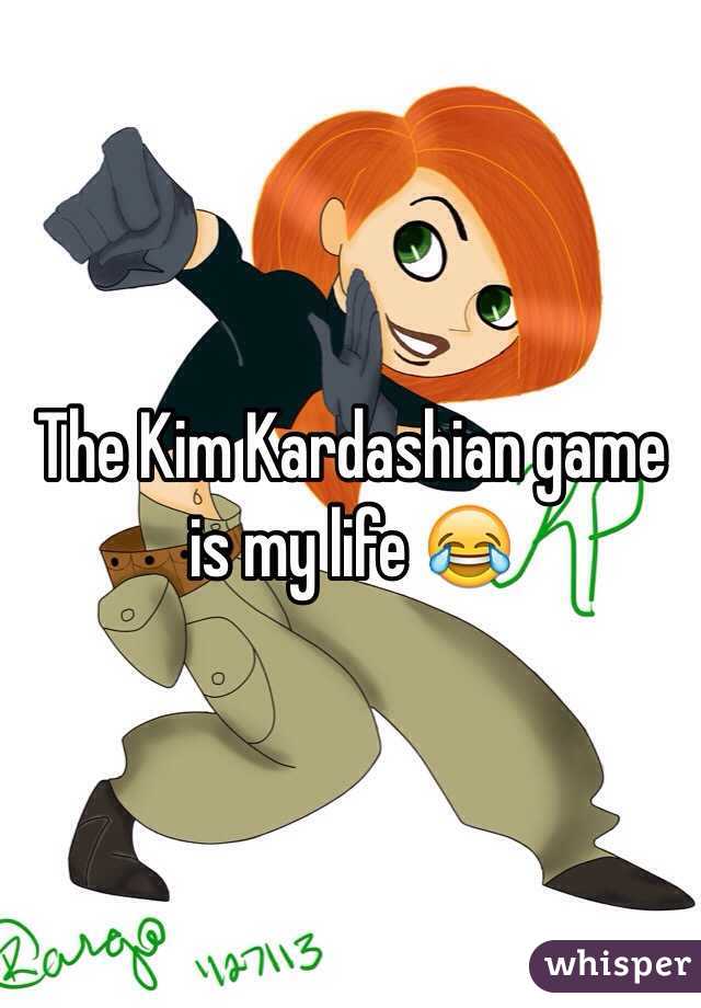 The Kim Kardashian game is my life 😂