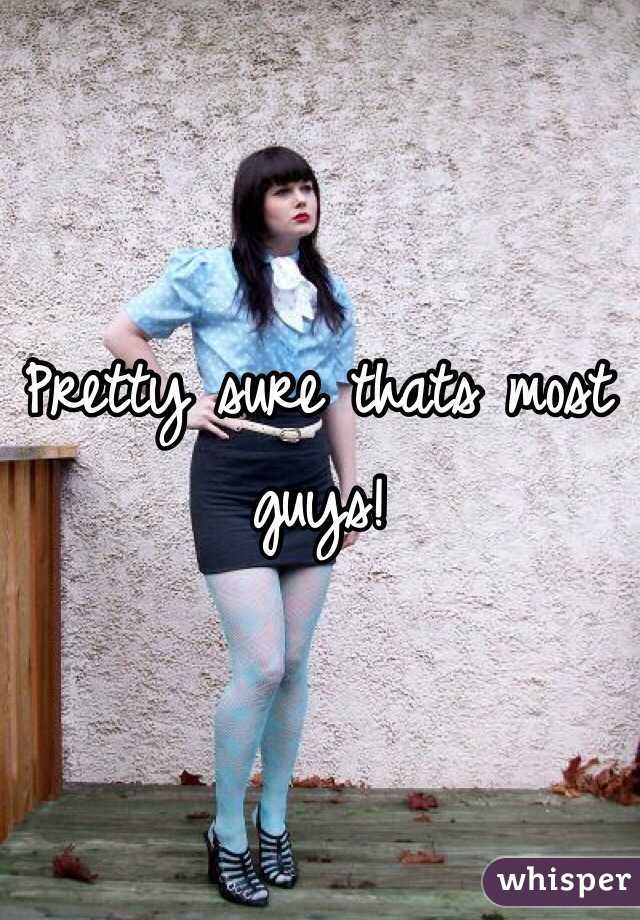 Pretty sure thats most guys!