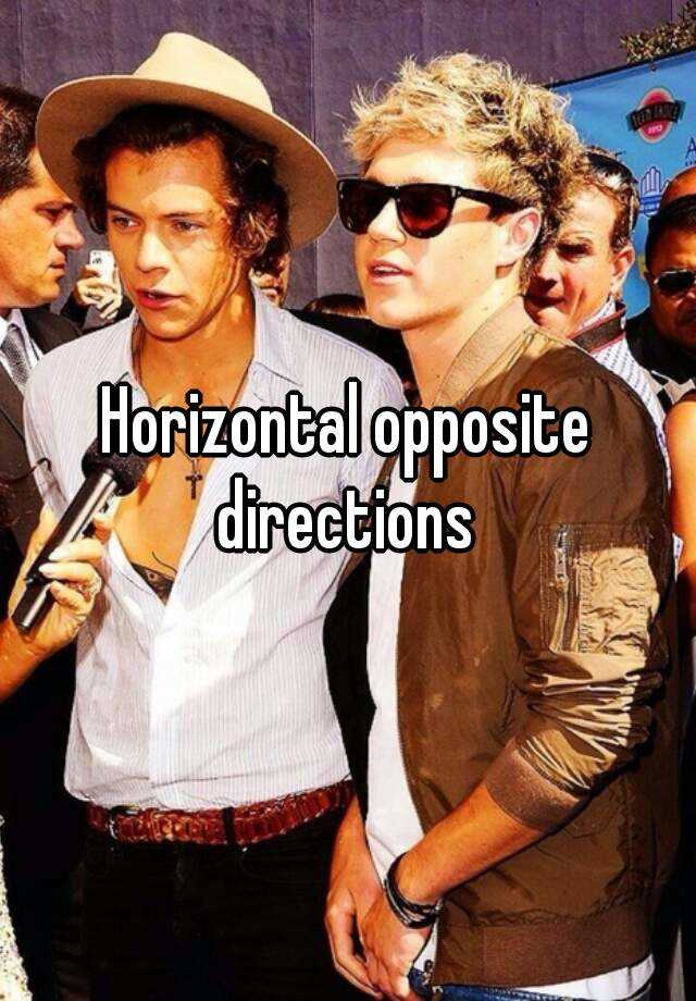 horizontal-opposite-directions