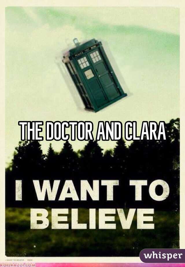 THE DOCTOR AND CLARA