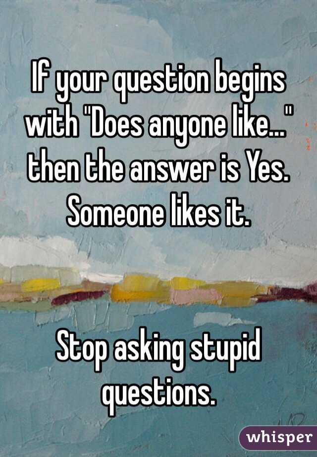 If your question begins with "Does anyone like..." then the answer is Yes. Someone likes it.


Stop asking stupid questions.