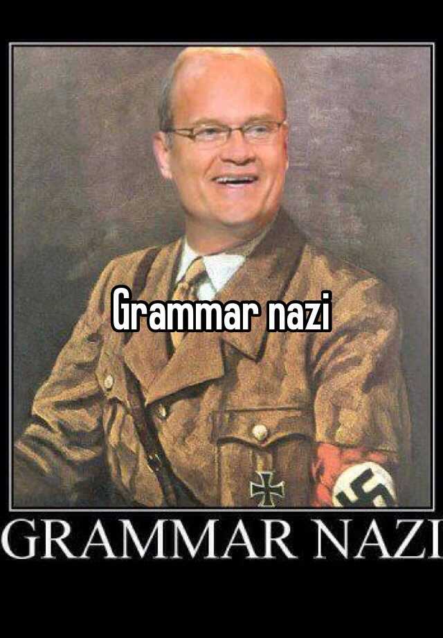 grammar-nazi