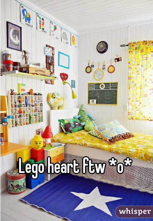 Lego heart ftw *o*
