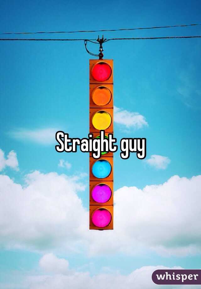 Straight guy