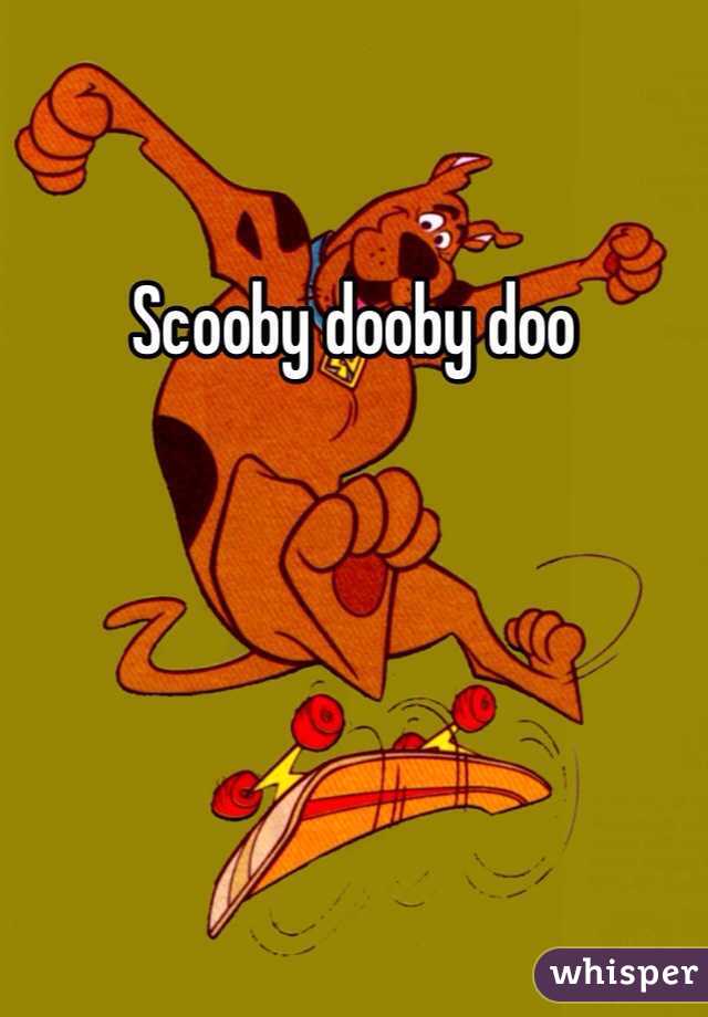 Scooby dooby doo