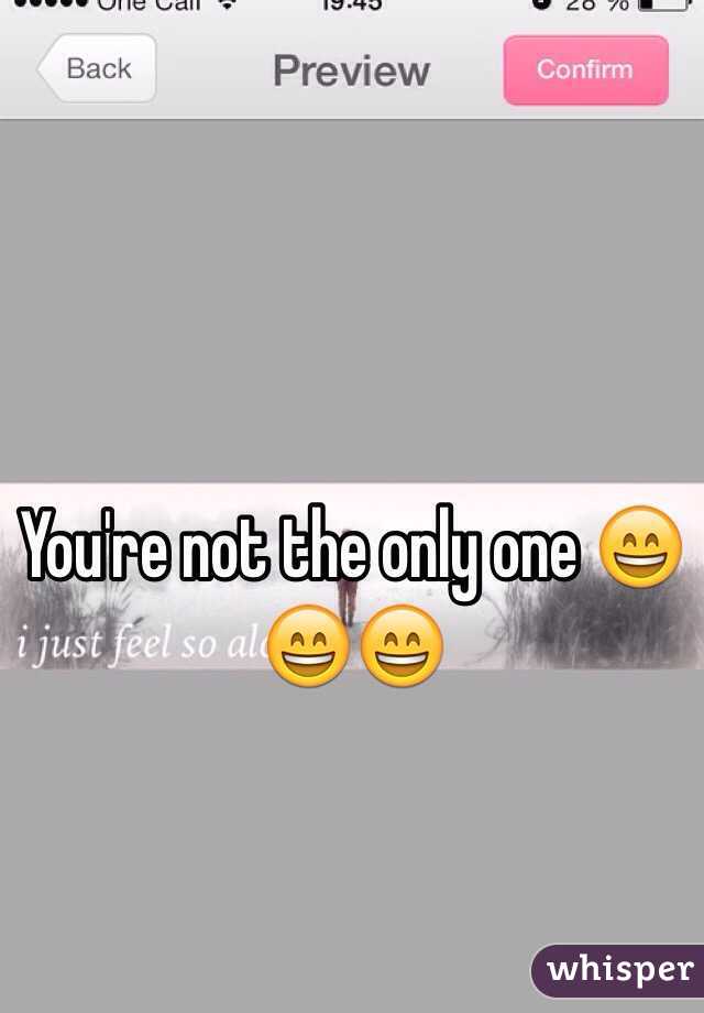 You're not the only one 😄😄😄