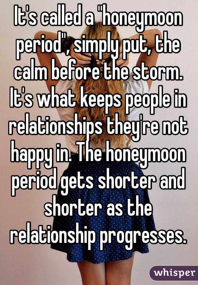 It's called a "honeymoon period", simply put, the calm before the storm. It's what keeps people in relationships they're not happy in. The honeymoon period gets shorter and shorter as the relationship progresses.