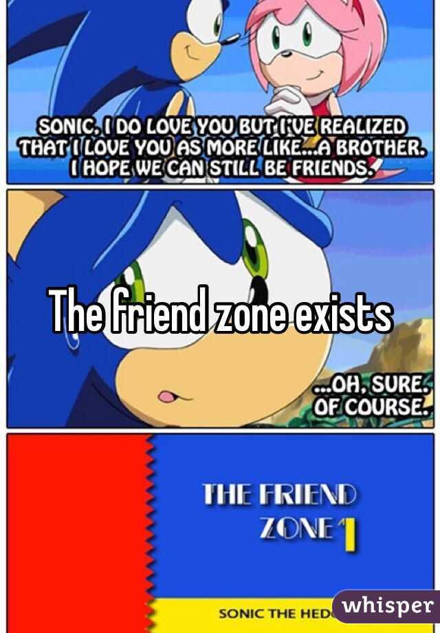 The friend zone exists
