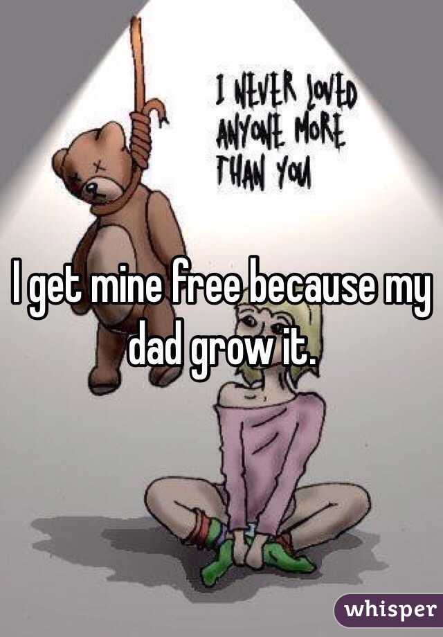 I get mine free because my dad grow it. 