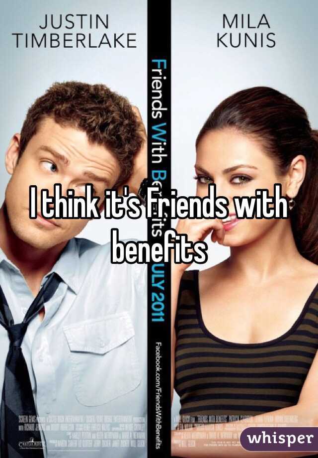 I think it's Friends with benefits 