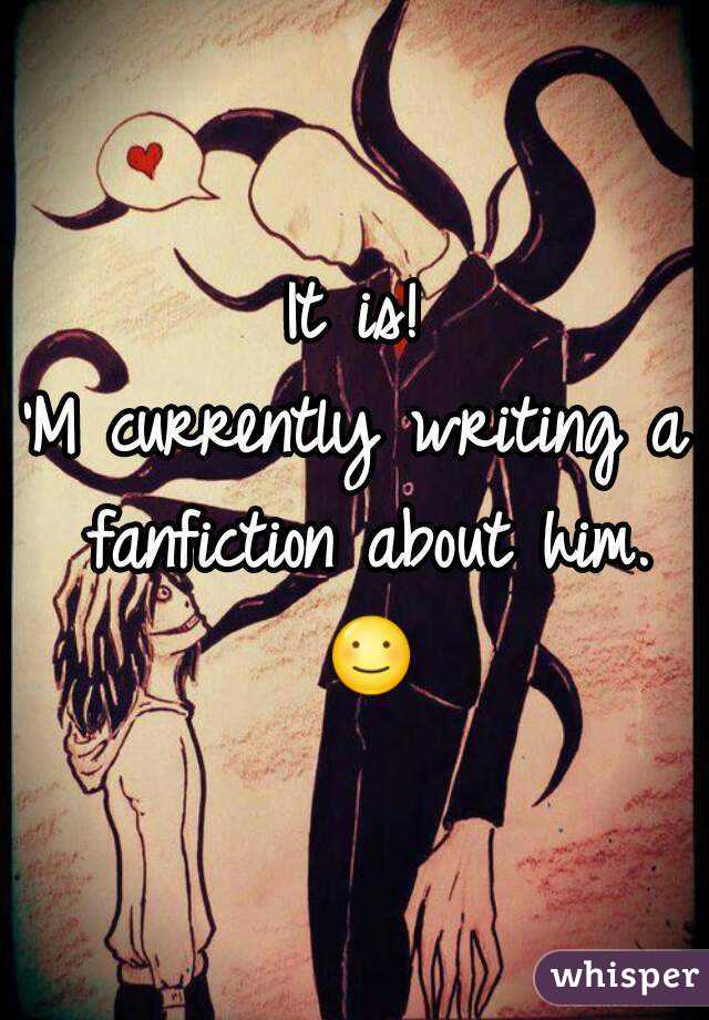 It is!
'M currently writing a fanfiction about him. ☺