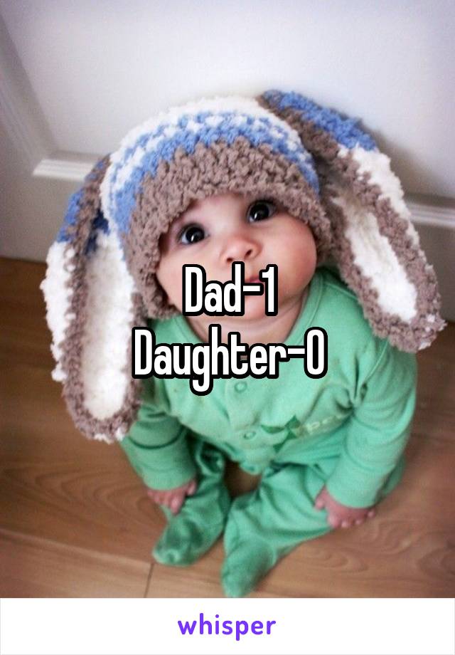 Dad-1
Daughter-0