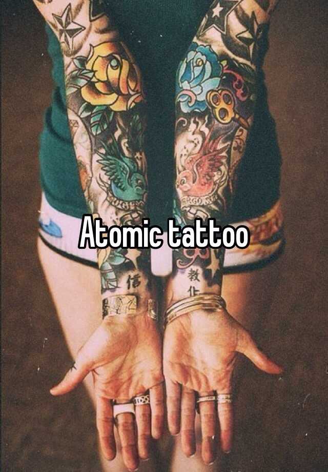 Atomic tattoo