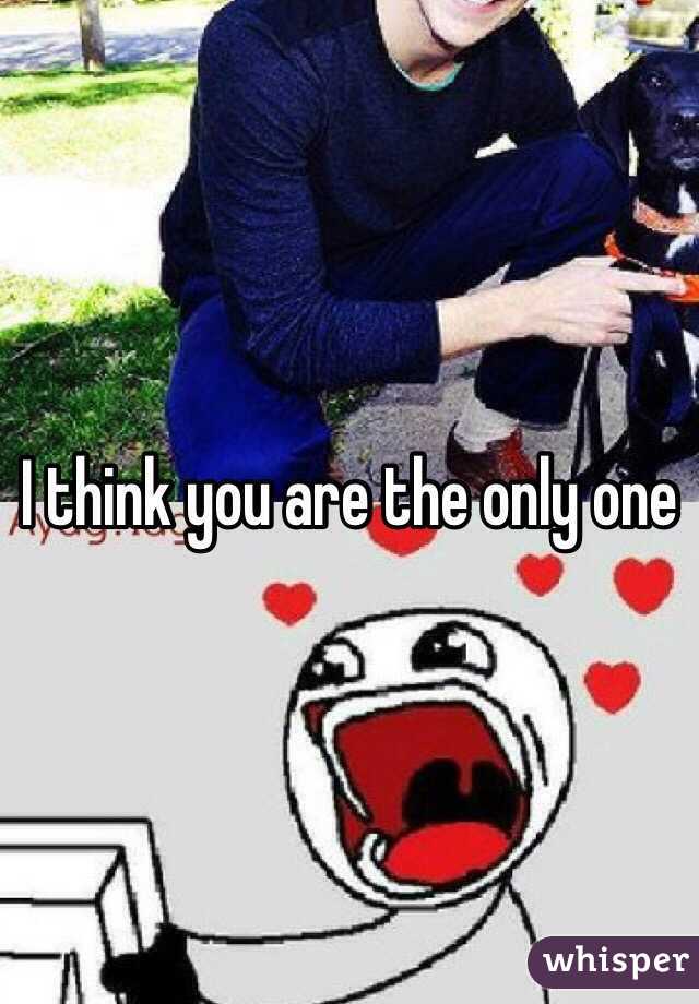 I think you are the only one
