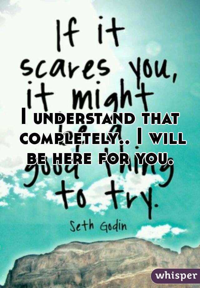 I understand that completely.. I will be here for you. 