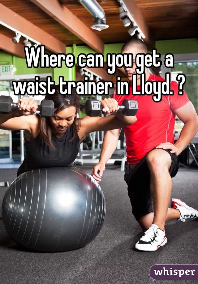 Where can you get a waist trainer in Lloyd. ?