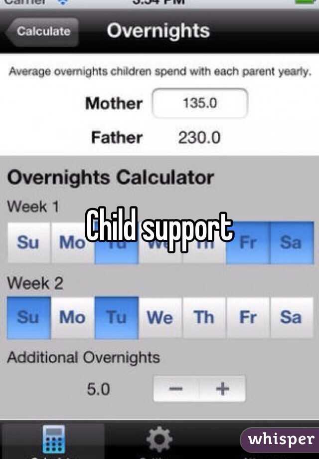 Child support 