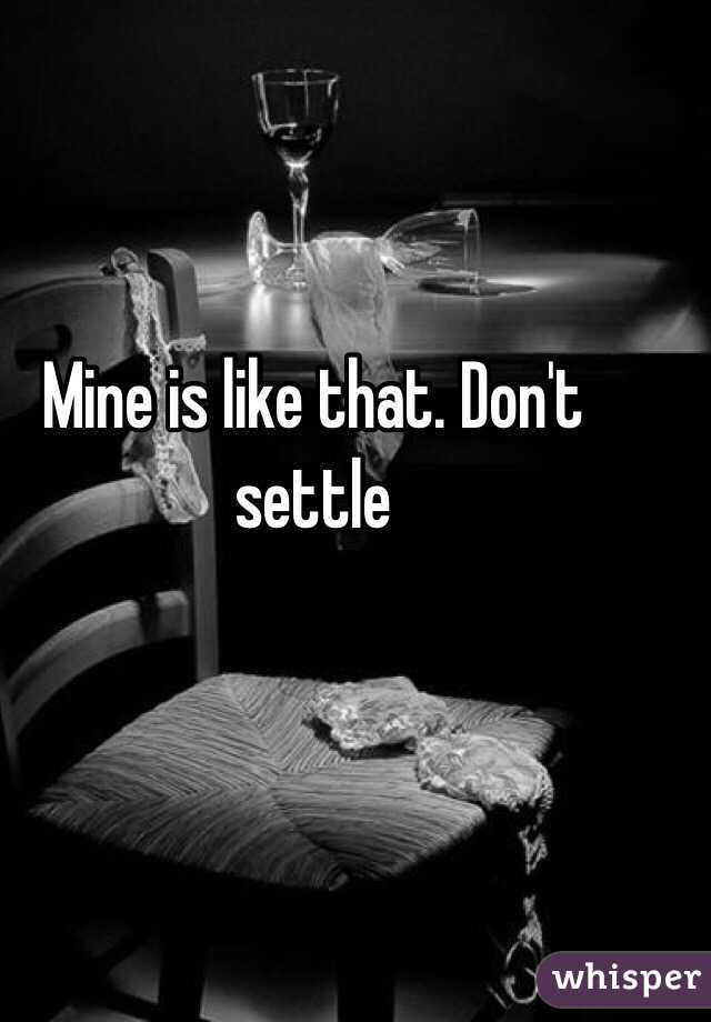 Mine is like that. Don't settle