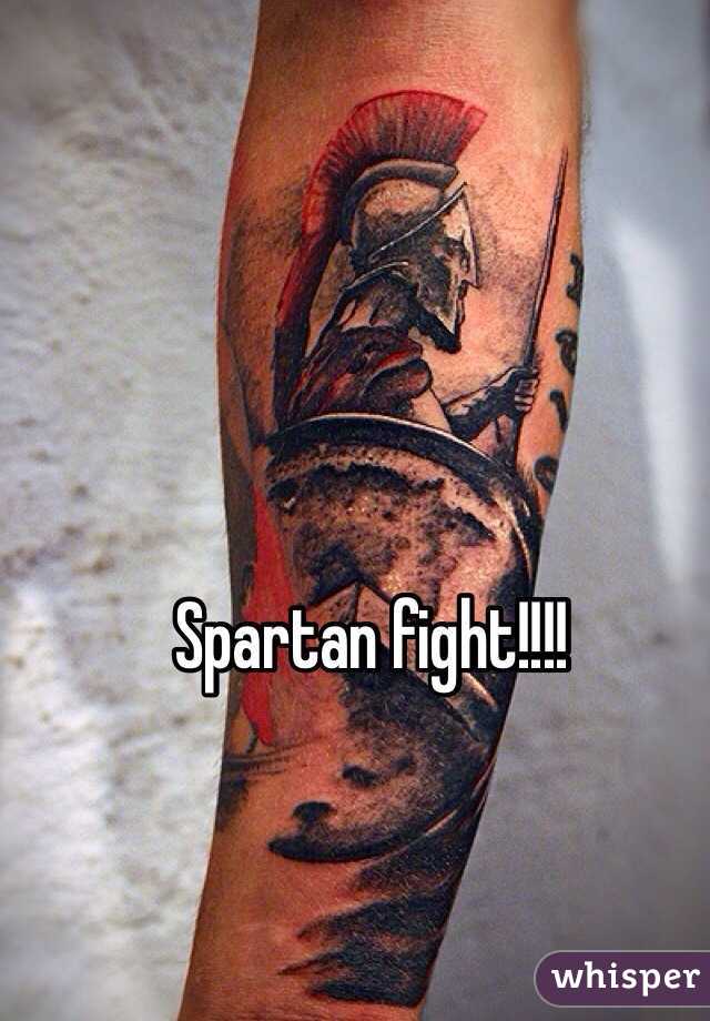 Spartan fight!!!!