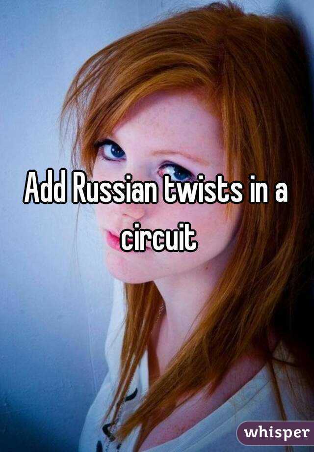 Add Russian twists in a circuit