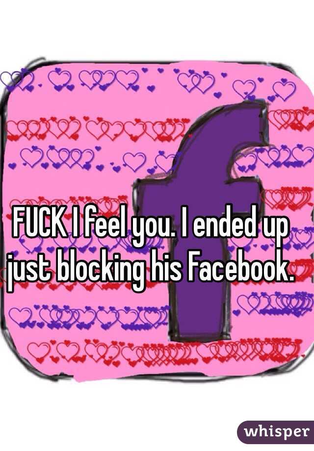 FUCK I feel you. I ended up just blocking his Facebook. 