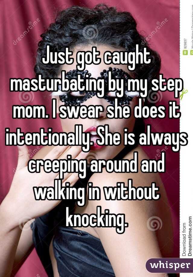 Intentionally Caught Masturbating