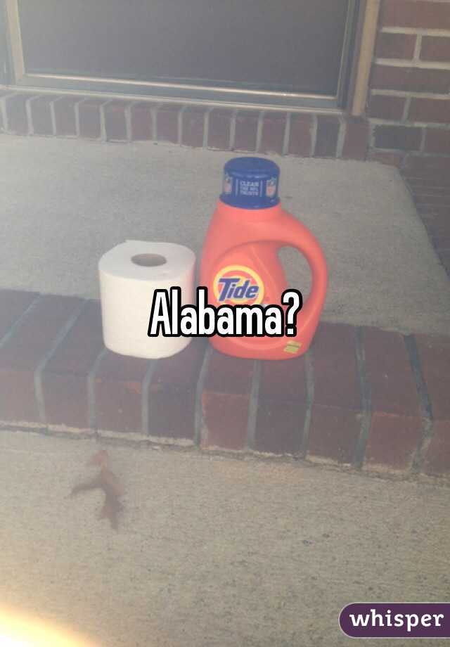 Alabama?