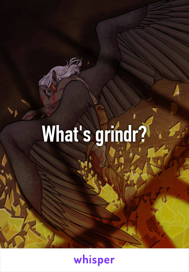 What's grindr?