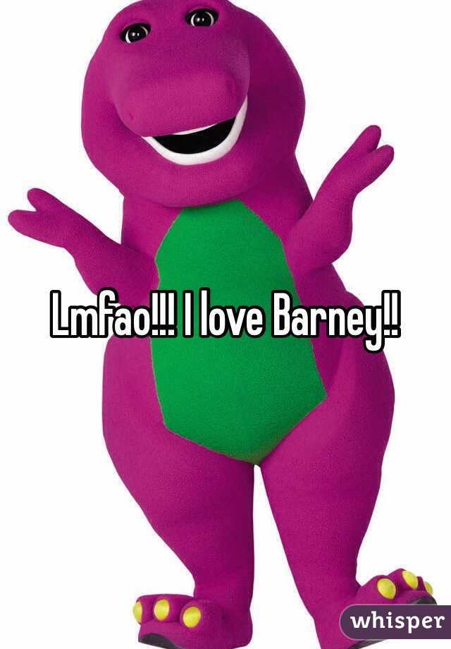 Lmfao!!! I love Barney!!