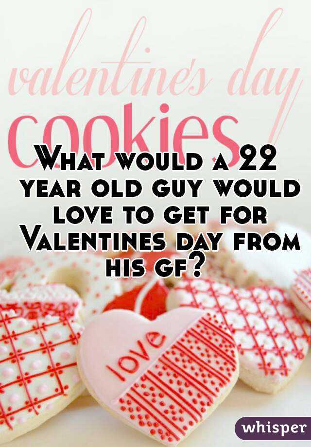 What would a 22 year old guy would love to get for Valentines day from his gf? 
