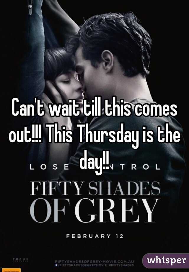 Can't wait till this comes out!!! This Thursday is the day!! 