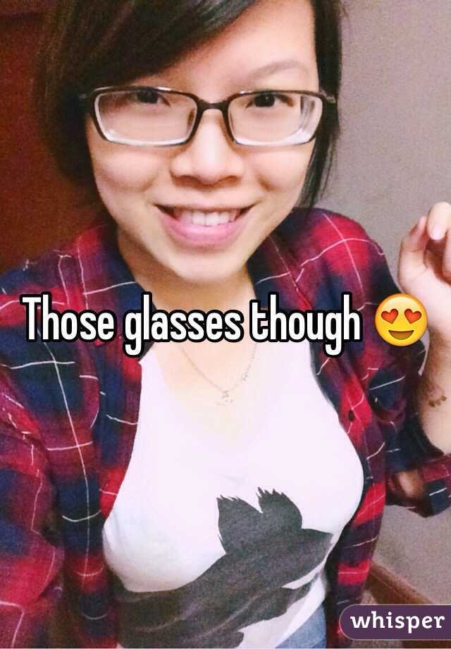 Those glasses though 😍