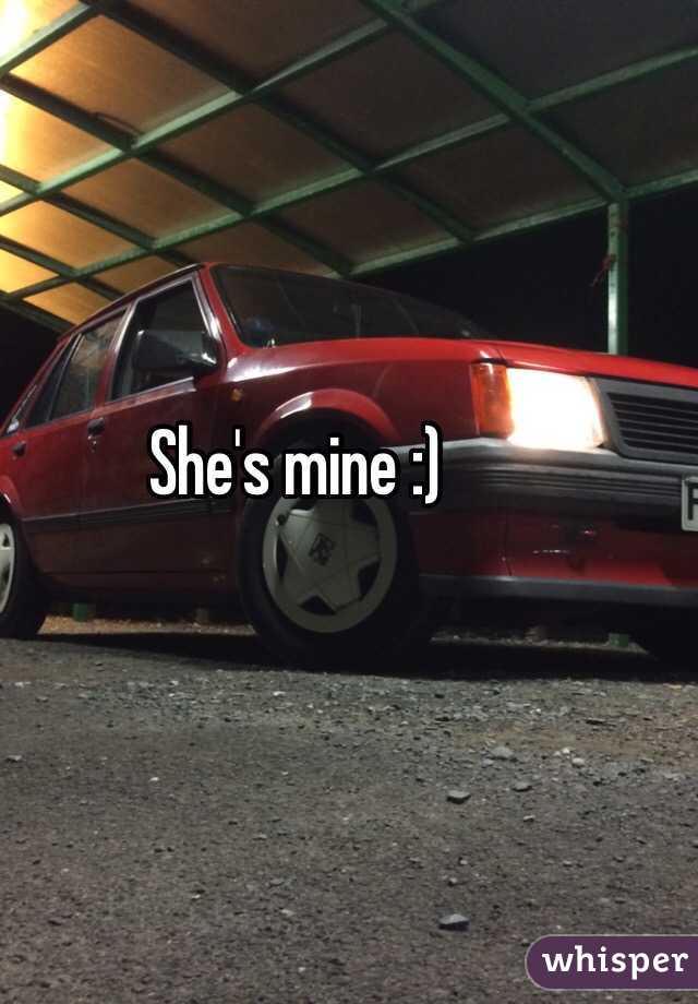 She's mine :)