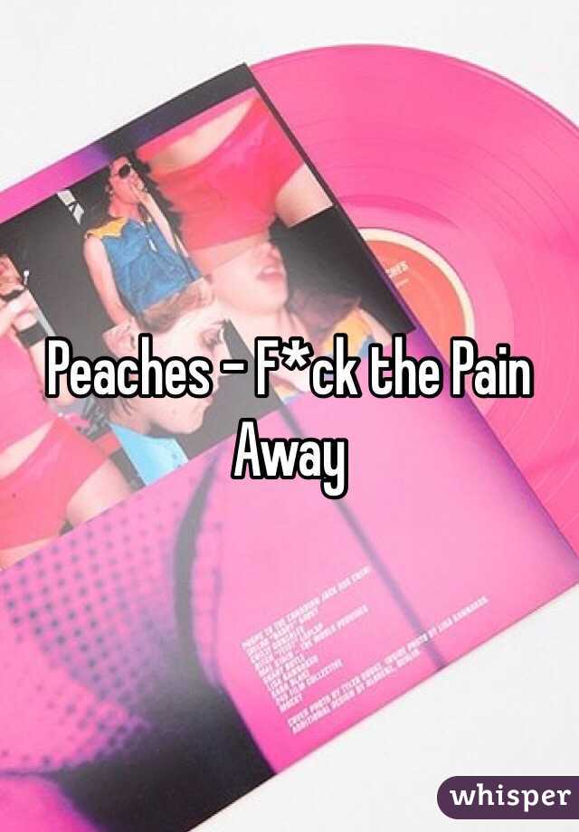 Peaches - F*ck the Pain Away