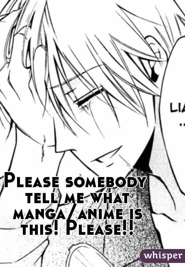 Please somebody tell me what manga/anime is this! Please!!