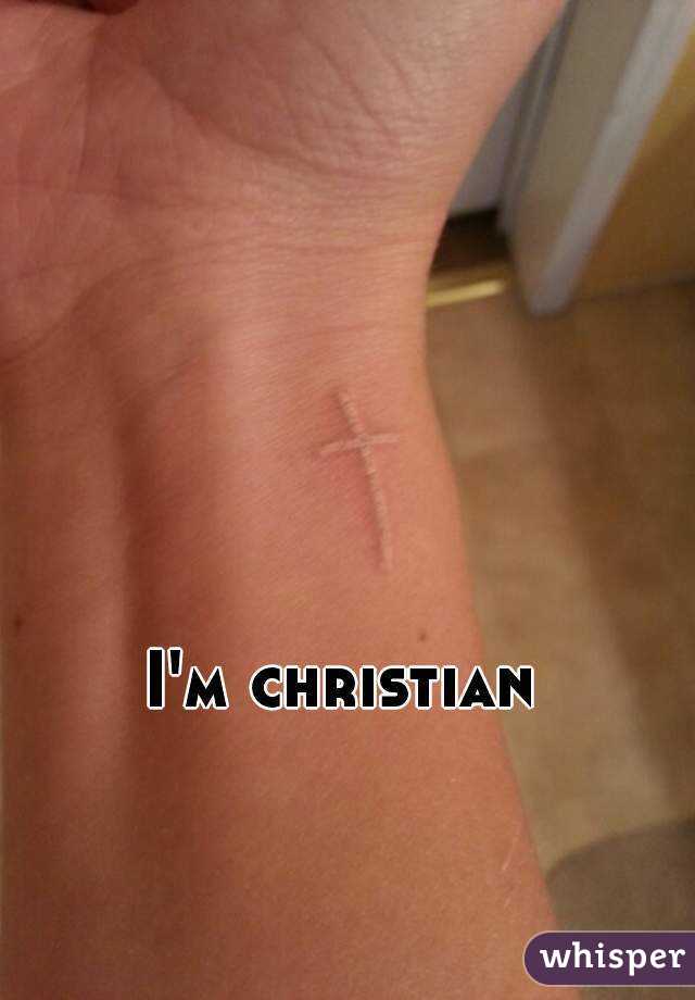 I'm christian 